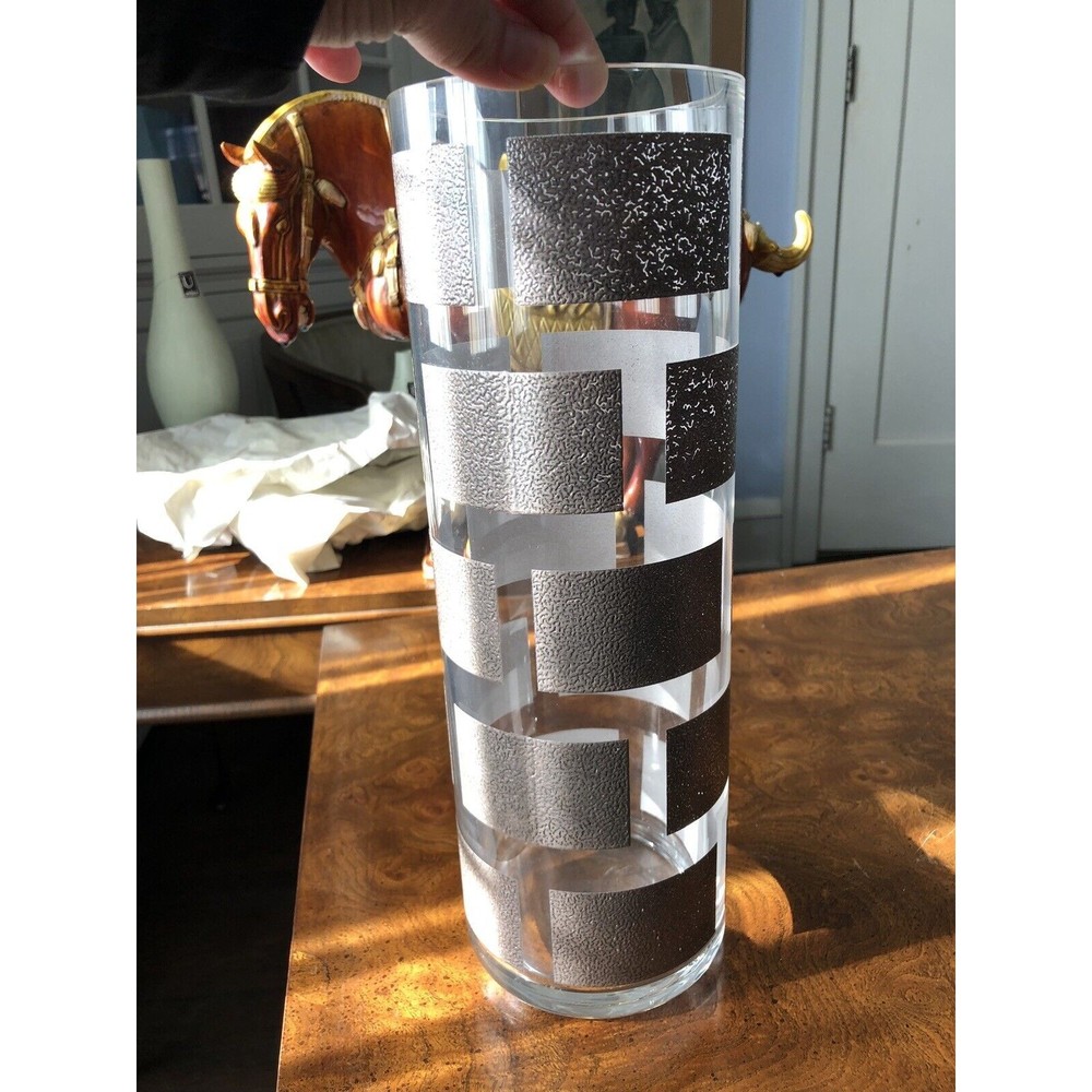 SOTTSASS ASSOCIATI for Mayor’s Jewelry Hand Made Glass Vase - Italy - C 1990's - Picture 7 of 15